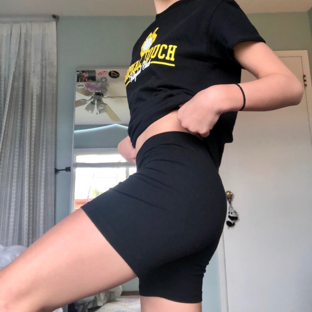 Black Biker shorts
